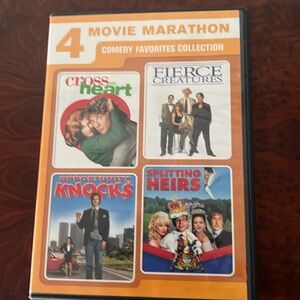 3/$10 Assorted movies 3/$10 (4 in 1) Cross my Heart Fierce Creatures, see photos